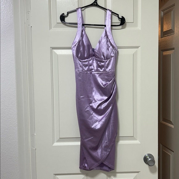 SHEIN Purple Cocktail Dress - Picture 4 of 5